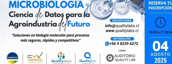 Qualitylabs conversatorio sobre microbiología y ciencia de datos para la agroindustria del futuro Qualitylabs: conversatorio sobre microbiología y ciencia de datos para la agroindustria del futuro