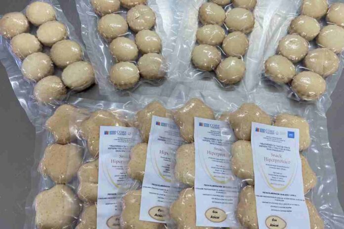 Snack hiperproteico con sabor local Una innovación que trasciende la academia Snack hiperproteico con sabor local: Una innovación que trasciende la academia