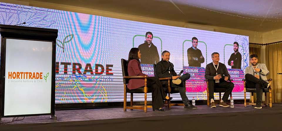 Carlos Meza de España a Chile, para participar en Hortitrade 2025