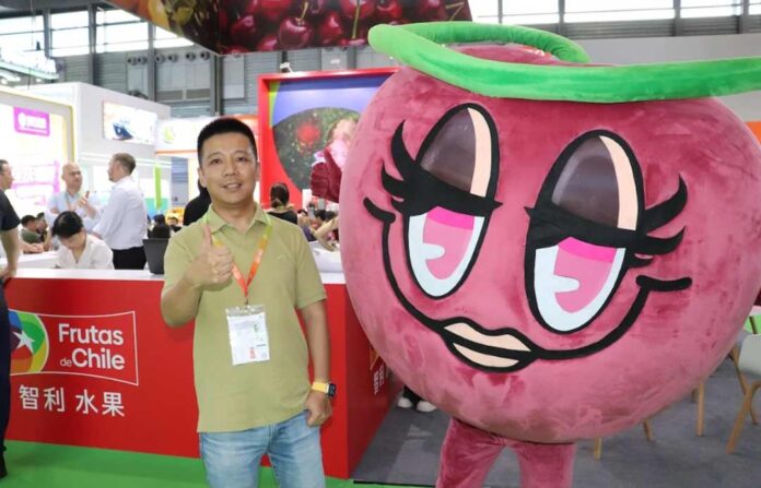Frutas de Chile prepara la temporada 2025-26 en la China International Fruit Expo