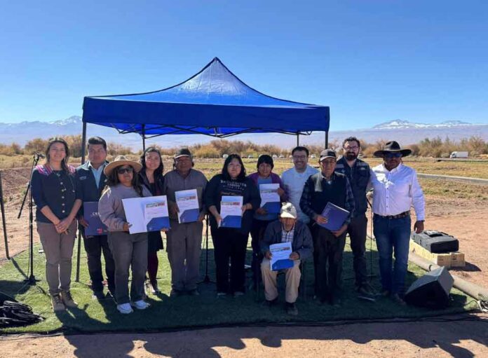 San Pedro de Atacama: Minagri entrega históricas bonificaciones de riego e inaugura tranque en el Ayllu de Cúcuter San Pedro de Atacama: Minagri entrega históricas bonificaciones de riego e inaugura tranque en el Ayllu de Cúcuter