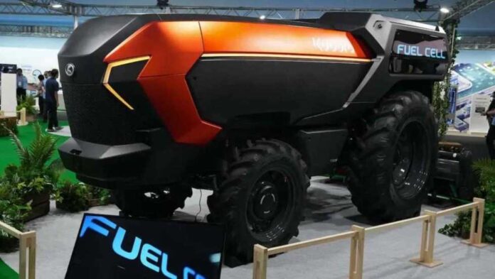 Kubota muestra un tractor autónomo con pila de combustible de hidrógeno y 100 CV Kubota muestra un tractor autónomo con pila de combustible de hidrógeno y 100 CV