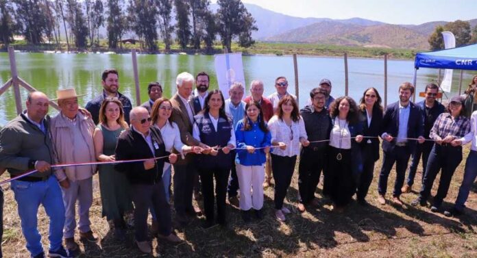 Ministerio de Agricultura inaugura rehabilitación de tranque ex CORA que fortalecerá el riego en la Región Metropolitana