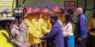 Presidente Gabriel Boric durante el lanzamiento del Plan de Acción 2025-2026 de prevención, mitigación y control de incendios forestales