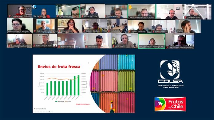 COLSA articula el éxito logístico: Puerto San Antonio listo para superar las 64,5 millones de cajas de cerezas de la temporada pasada