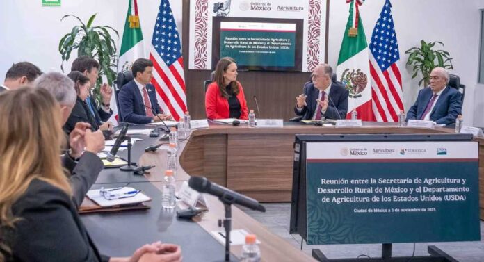 Brooke Rollins, titular del USDA, visita México para revisar avances del combate al gusano barrenador Brooke Rollins, titular del USDA, visita México para revisar avances del combate al gusano barrenador