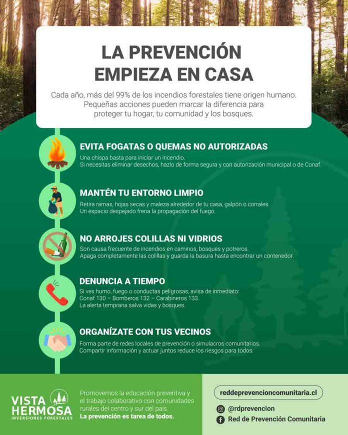 Cinco consejos para prevenir incendios forestales este verano