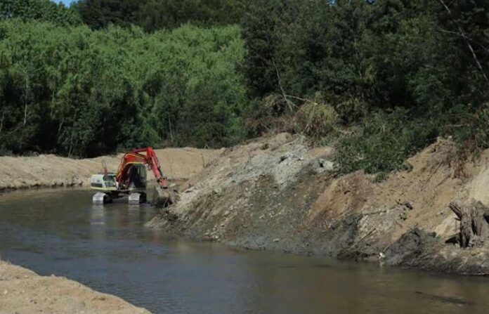 REALIZAN LIMPIEZA DE 12 KILÓMETROS EN RÍO ANDALIÉN