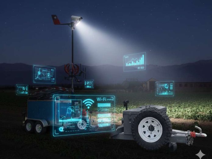 Smage, Torre Portátil para Seguridad en el Agro Smage: La Torre Portátil que llega para dar Seguridad en el Agro, ante la Delincuencia Rural