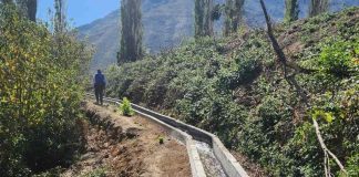 Regantes de canal Las Pampitas optimizan el uso del agua mediante obra de canalización bonificada por la Ley de Riego