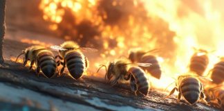 Sector apícola y el riesgo ante la amenaza de incendios