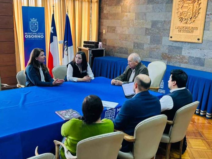 Aproleche Osorno se reunió con el alcalde de Osorno Jaime Bertín para establecer nuevos vínculos y acciones conjuntas