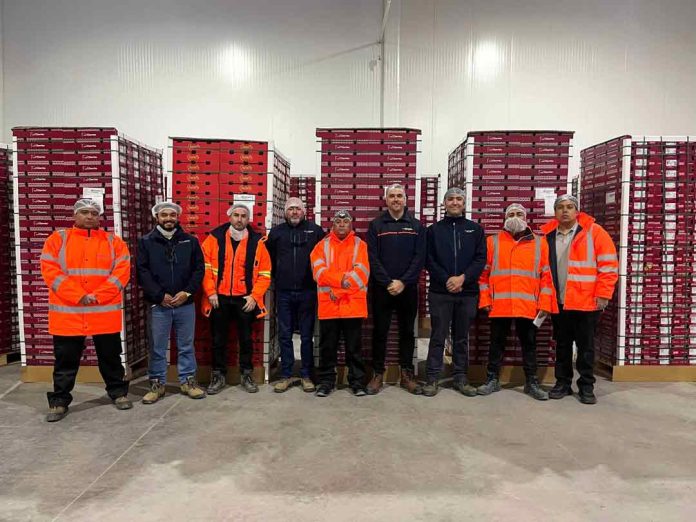 Exportación de cerezas