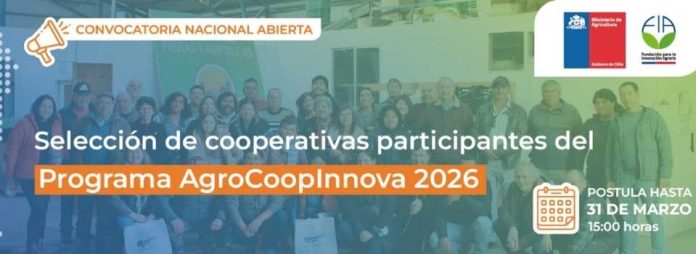 FIA abre convocatoria nacional 2026 de selección de cooperativas para su programa AgroCoopInnova
