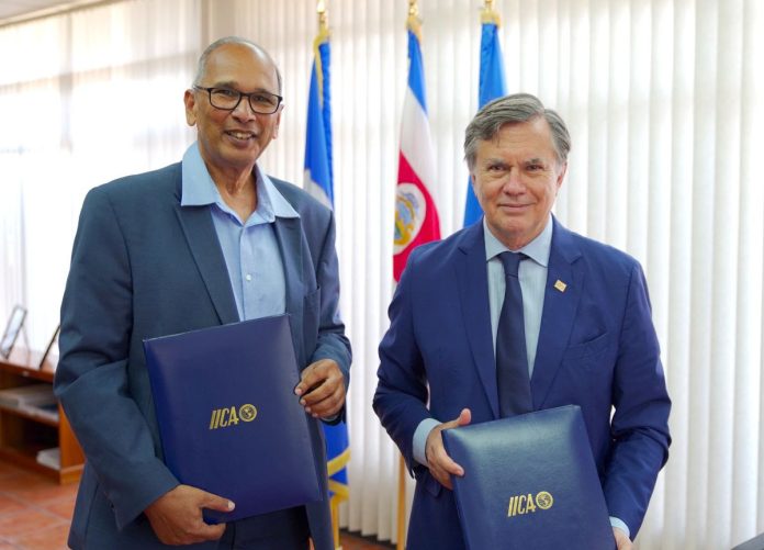 Muhammad Ibrahim sucede a Manuel Otero como Director General del IICA con misión de fortalecer papel de la agricultura de las Américas como garante de la seguridad alimentaria global
