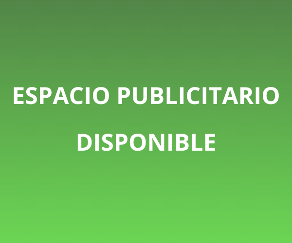 Espacio publicitario disponible