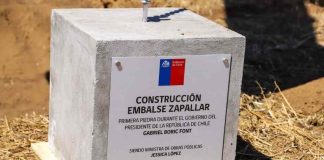 Gobierno da el vamos a construcción del embalse Zapallar que permitirá el riego de 10 mil hectáreas agrícolas en la región de Ñuble