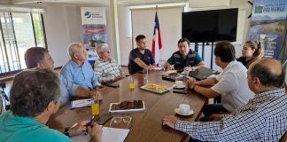 Regantes del Ñuble se reúnen con dirigentes de San Fabián para trabajar en torno a futuro canal y el Embalse Nueva La Punilla