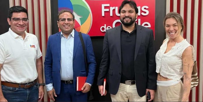 Fruta chilena despierta interés en importadores de India