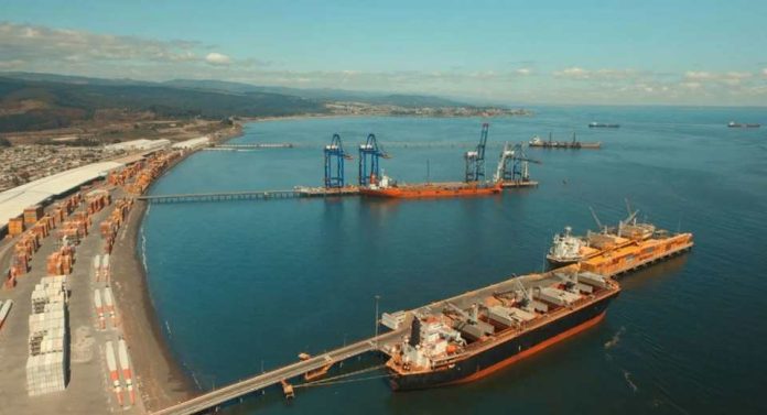 Puerto Coronel consolida envíos de cerezas del Maule a Corea del Sur